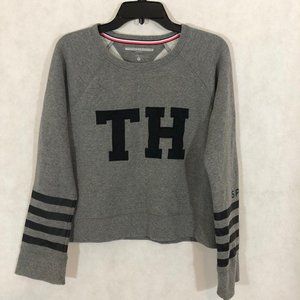 Tommy Hilfiger Sport Womens Gray Sweater Top